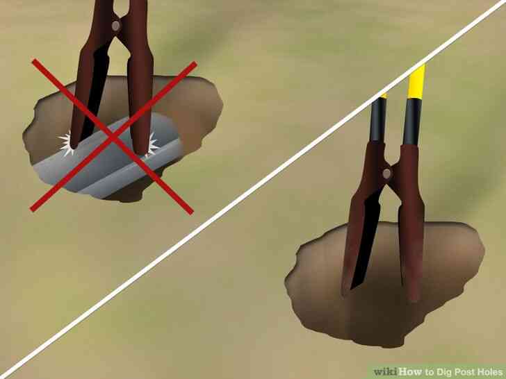Image intitulée Creuser des Trous de poteaux Étape 3